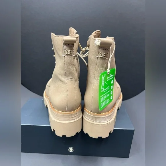 SAME EDELMAN Garret Ivory Leather boots, NEW - Picture 9 of 13